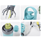 Effektiver tragbarer Hundepooper-Schaufel, tragbarer Zero-Touch-Haustier-Abfallreiniger, Sechs-Klauen-Schaufel, Poop-Greifer für Katzen und Hunde