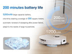 ECOVACS T30C Pro Omni GEN 2 Staubsaugerroboter, Kehren, 25.000 Pa, Staubsaugersammler, Heißluft-Trockenbodenreinigung, Haushaltsgeräte