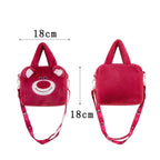 Hello Kitty Sanrio Plüschtasche Kuromi Melody Cartoon Anime Tragbare Handtasche Umhängetasche Kosmetik Kawaii Aufbewahrungstasche Damen Mädchen Geschenk