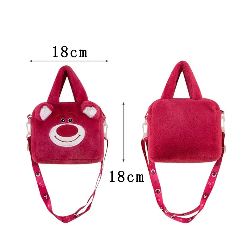 Hello Kitty Sanrio Plüschtasche Kuromi Melody Cartoon Anime Tragbare Handtasche Umhängetasche Kosmetik Kawaii Aufbewahrungstasche Damen Mädchen Geschenk