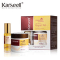 Karseell Collagen Hair Mask 500 ml 16,9 fl.oz + Arganöl-Haarserum 50 ml 1,69 fl.oz für trockenes, geschädigtes Haar, alle Haartypen