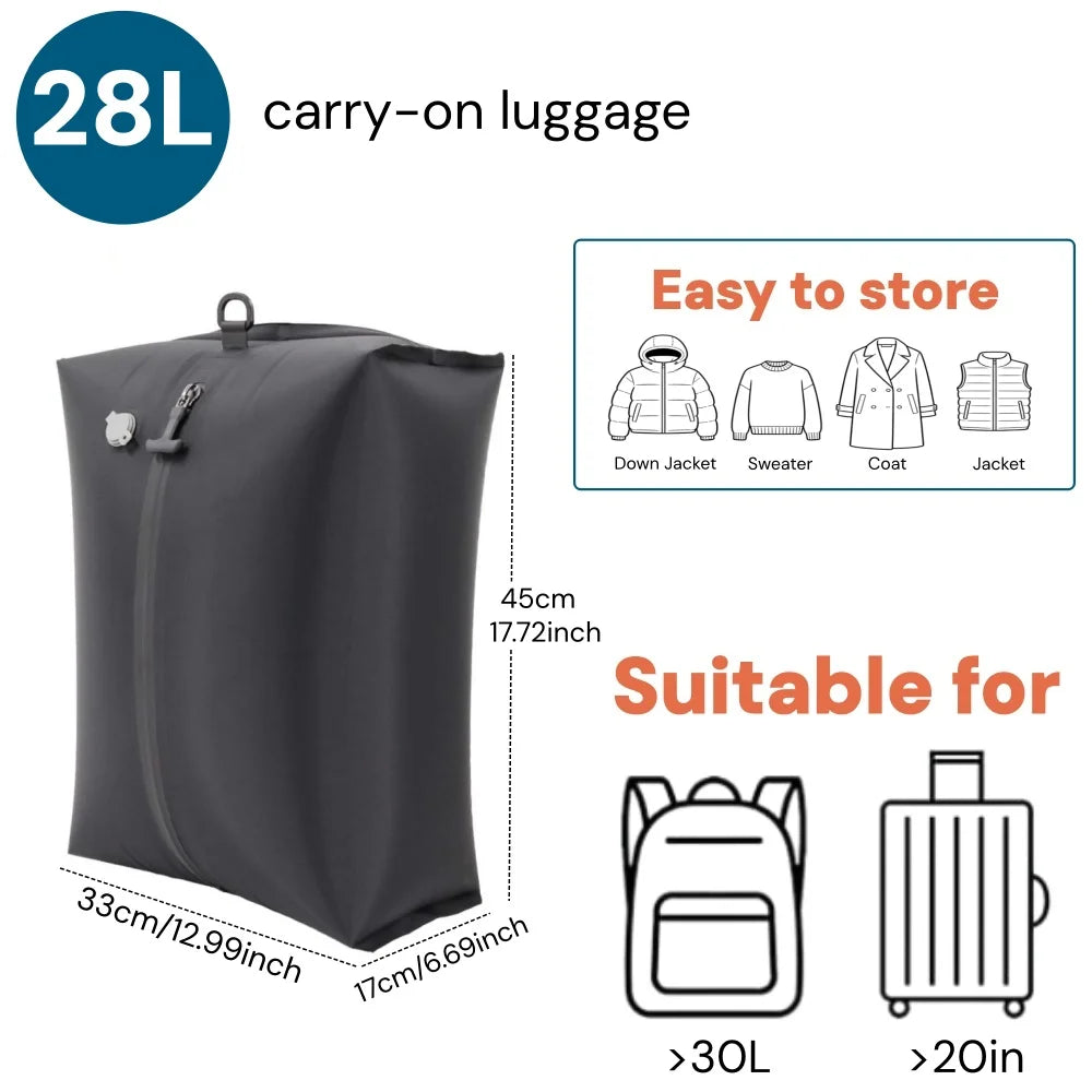 TPU Kompressionspackbeutel IP67 – Wasserdicht, faltbar | 9L, 17L oder 28L