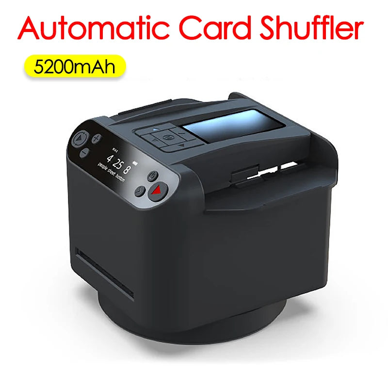 Vollautomatische Kartenausgabemaschine – OLED-Display, 5200 mAh, bis 12 Spieler | Poker & Party