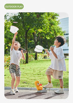 Air Discs Launcher Kinderspielzeug, für Indoor und Outdoor Spiele