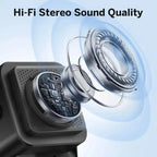 5-in-1 Bluetooth-Lautsprecher mit Smartphone-Halterung & RGB-Licht – HIFI, Induktion, Bluetooth 5.3