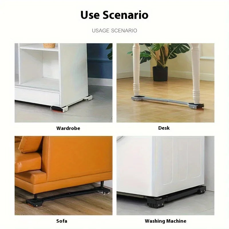 Heißverkaufte 300 kg verstellbare Anti-Schock-Stütze, 45–70 cm, für Waschmaschinen, Kühlschränke, Wäsche, rostfrei, 2er-Set.