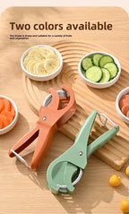 Tragbarer, multifunktionaler Obst- und Gemüseschneider