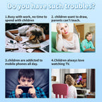 Interaktiver Zeichenroboter, Zeichenroboter, interaktiver pädagogischer Selbstzeichnungsroboter für Kinder, Kunst, Künstler, Malen, Lernen