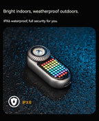 LOOPSK09-LOOPDOT LOOP Multifunktionale Mini-EDC-Taschenlampe, tragbare Handbeleuchtung, Taschenlampe für Outdoor-Sport, Camping, Höhlenforschung