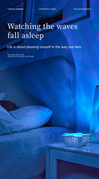 Seestern LED Tisch Lampe Aurora Projektor Lampe Starry Sky Nordlicht Nacht Lampen Schlafzimmer Dekoration Atmosphäre Nacht Licht