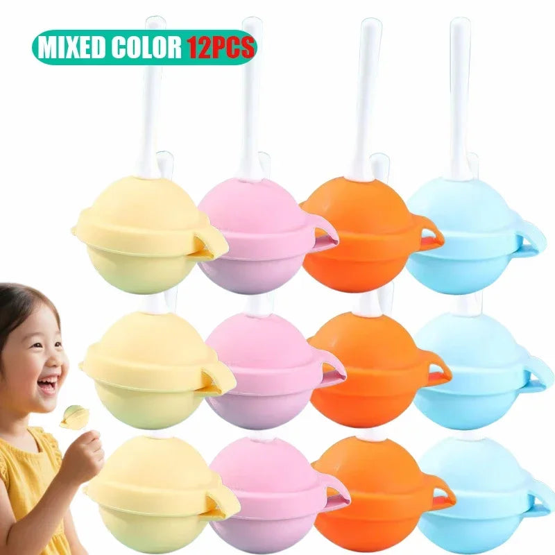 Silikon Lollipop-Eisform – DIY Popsicle, umweltfreundlich, Einzel & Sets bis 20 St.