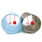 5/4/3 Löcher Haustier Katzen tunnel lustiges Spielzeug für Katzen faltbares Katzen spielzeug interaktive Katze Kaninchen Tier spielen Spiele Tunnel Chat Haustier Produkt