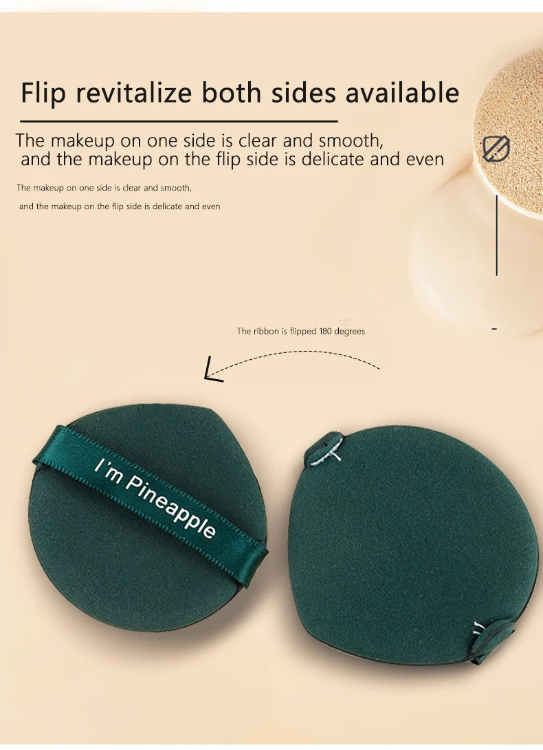 7 Stück Luftpolster-Puff, nass und trocken, wiederverwendbarer Schwamm-Puff für Flüssigkeit, Creme, Foundation und Puder, Make-up-Werkzeug mit Aufbewahrungskoffer