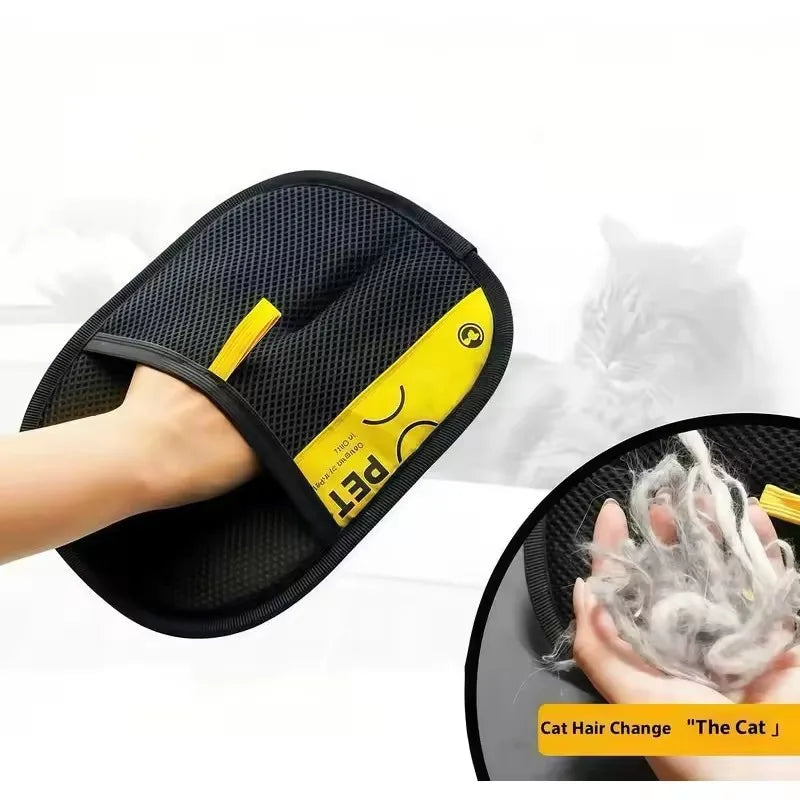 Tierhaarentfernungshandschuh, Fellpflegehandschuhe, Enthaarungsbürstenhandschuh