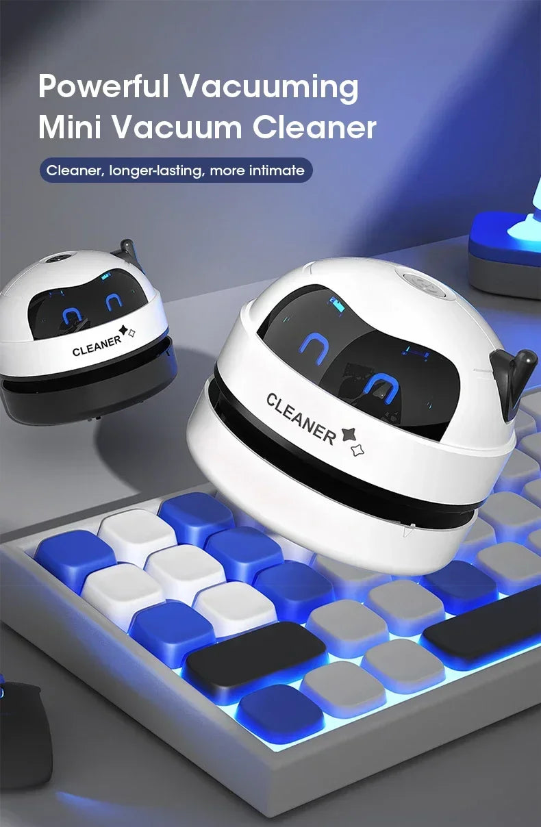 Mini aspirateur portable pour bureau, table, poussière, USB, balai de table, crayon à cheveux, miettes, outil de nettoyage
