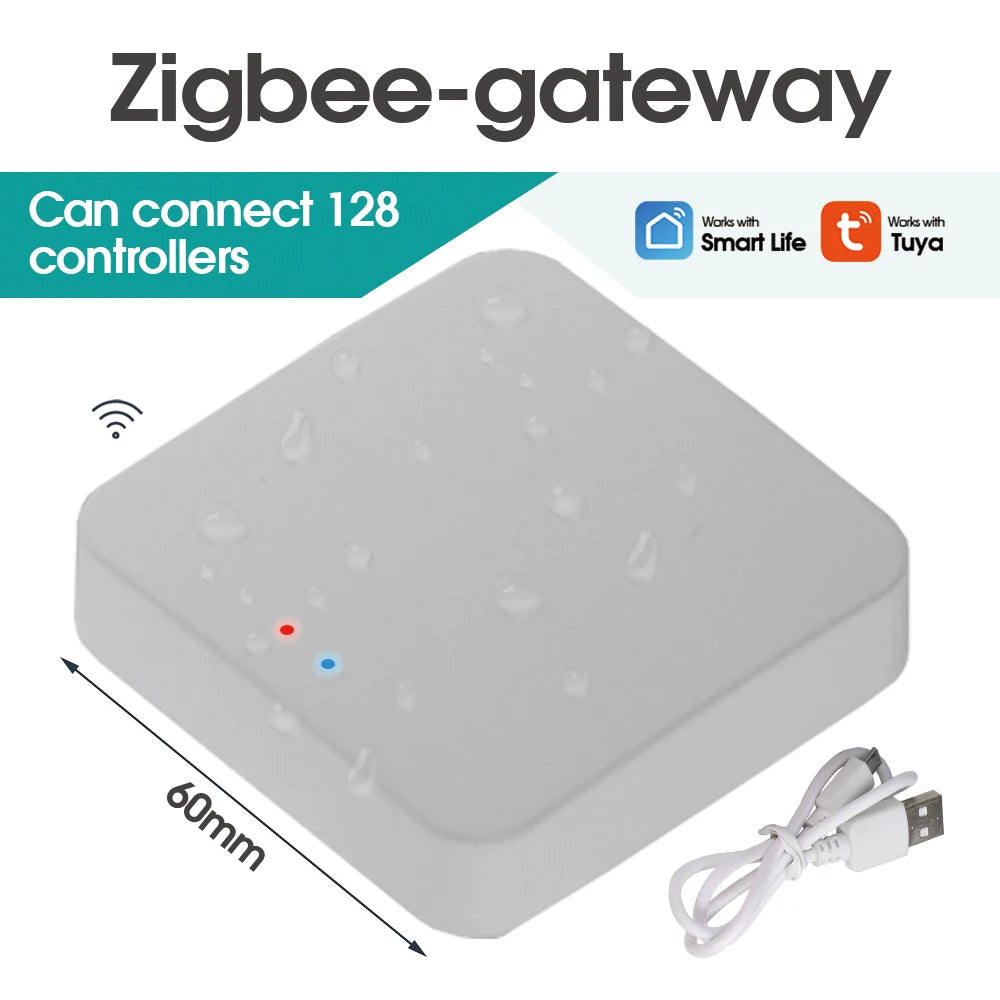 Messing-Anschlüsse Zigbee Smart Valve Intelligenter automatischer Wifi-Garten-Wasser-Timer für Sprinkler-Schlauch-Hahn-Tropfbewässerungssystem-Controller-Telefon-Fernbedienung