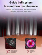 Peigne de massage électrique pour la tête, appareil de massage par vibrations, portable, pour follicules pileux, huile pour cuir chevelu, applicateur liquide, croissance des cheveux, anti-chute