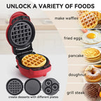 110V/220V Multifunktionaler Waffelkuchenzubereiter
