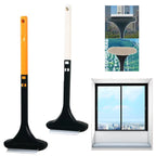 Fenster-Reinigungspinsel mit Schaber – Multifunktional für Glas, Auto & Bildschirm