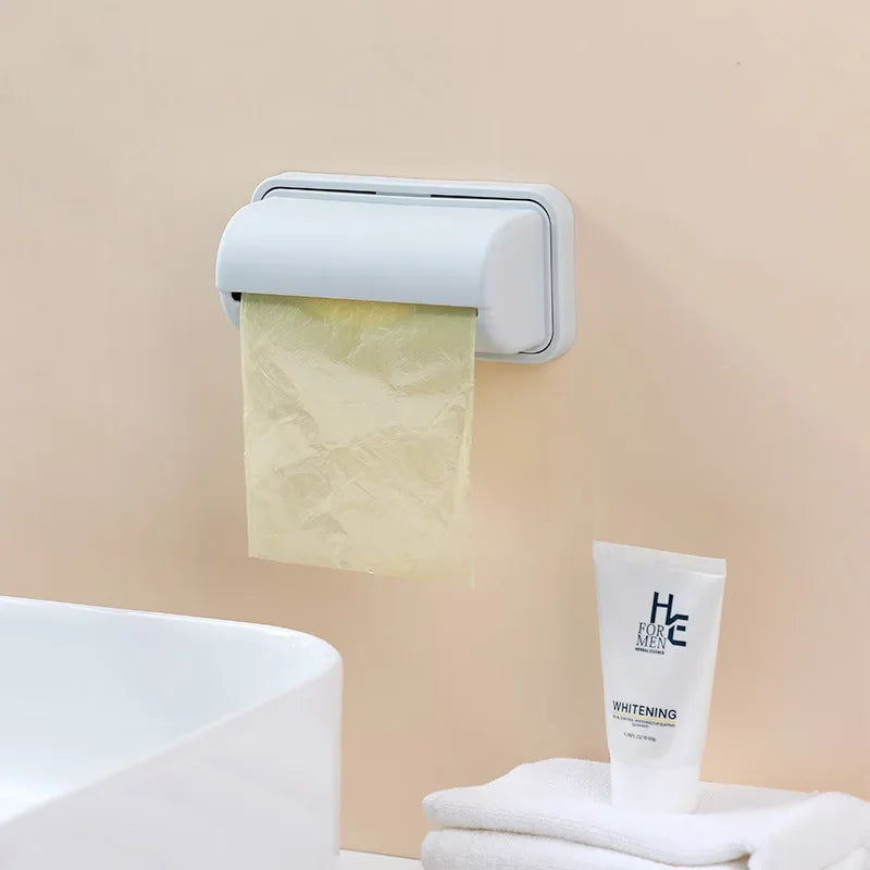 Aufbewahrungsbox für Einkaufstüten in der Küche, ausziehbarer Beutelspender