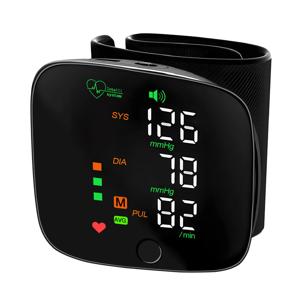 Neue LED Handgelenk Blutdruck Monitor