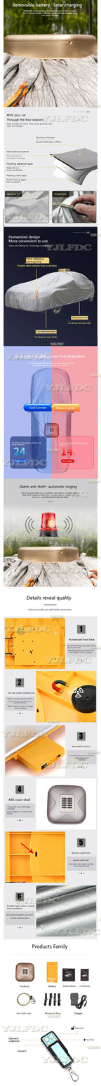 Automaitsche Autoabdeckung