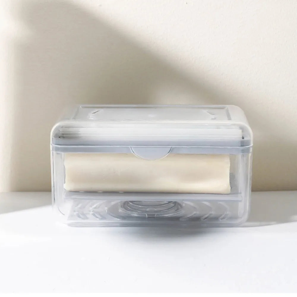 Neue Hand Frei Schrubben Seife Box, Multifunktionale Blase, Schäumen Seife Box, Automatische Seife Ablauf Roller, Wäsche Seife Entwässerung