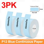 P12 Label Maker Mini tragbarer Thermo-Etikettendrucker ähnlich wie D11 D110 D101 Marklife P12 Etikettenmaschine DIY P12 Etikettenaufkleber