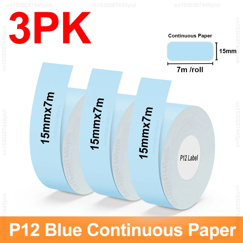 P12 Label Maker Mini tragbarer Thermo-Etikettendrucker ähnlich wie D11 D110 D101 Marklife P12 Etikettenmaschine DIY P12 Etikettenaufkleber