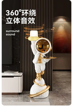 Moderne nordische Stil Wohnkultur Astronaut stand große Ornamente Skulptur Harz Handwerk Statue Schlafzimmer Einweihungsgeschenk