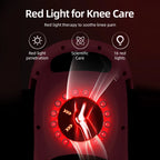 Drahtlose elektrische Heizung Knie Massage Pad Rot Licht Therapie Airbag Wrap Knie Massagegerät Heiße Kompresse Hohe Vibration Massage