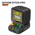 Divoom Ditoo-Pro tragbare Bluetooth-Lautsprecher Retro Pixel Kunst Wecker
