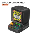 Divoom Ditoo-Pro tragbare Bluetooth-Lautsprecher Retro Pixel Kunst Wecker