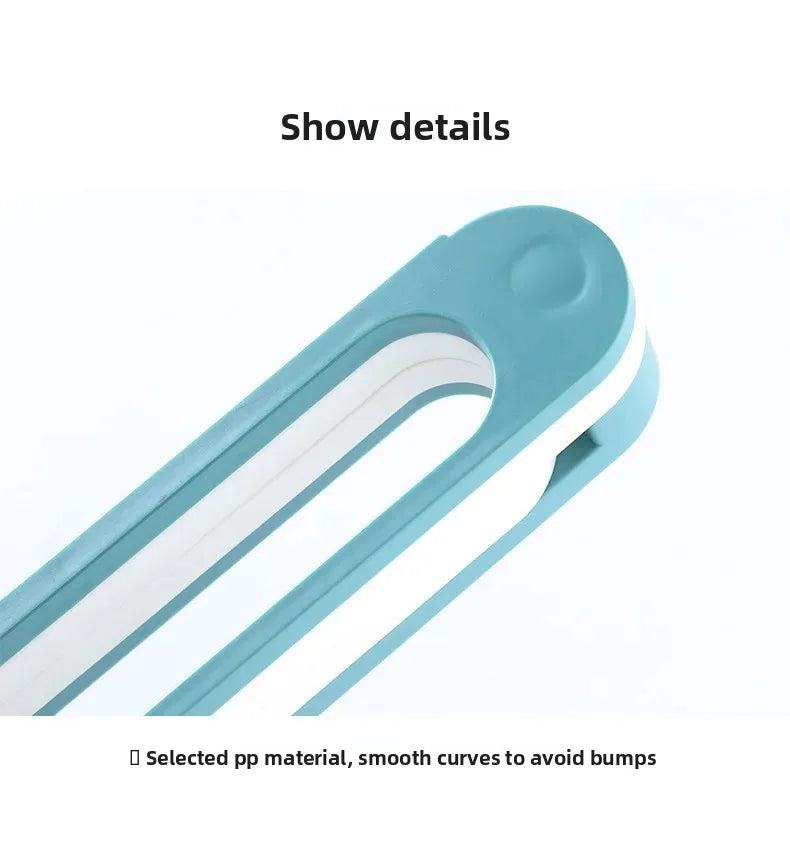 Drei-in-eins faltbare kreative Kunststoff Schuhregal, Schuhhalter, kein Bohren, Toilette Wand ,Lagerung, Badezimmer Lagerregal