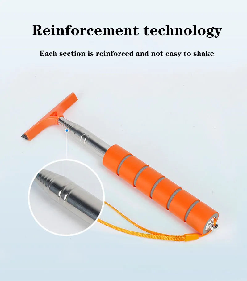 Auto Rückspiegel Wischer Reinigung Werkzeug Auto Glas Nebel Reiniger Schaber Auto Zubehör Griff Teleskop Fenster Reinigung Pinsel