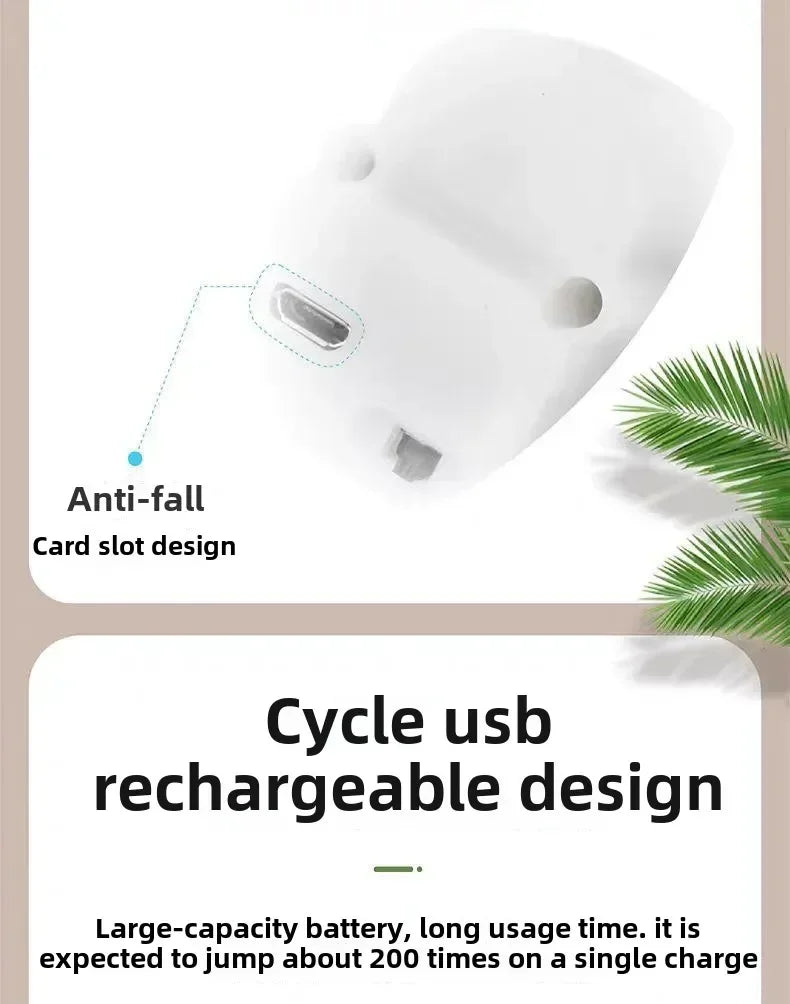 Interaktives Katzenspielzeug, wiederaufladbarer zwitschender Flattervogel mit Katzenminze für Hauskatzen, berührungsaktiviertes Plüschspielzeug für Katzen