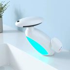 Ferond LED Waschtischarmatur – Temperaturempfindlich, 4 Modi, Warm/Kalt, Einloch, 5 Farben