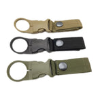Karabinerhaken Flaschenclip – Nylon, für Rucksack & Gürtel, Einzel & Sets