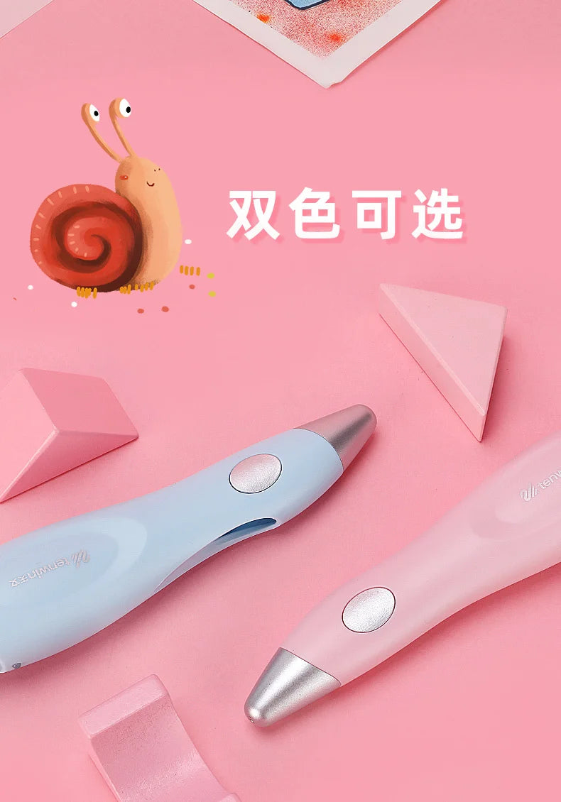 Elektrische Airbrush Aquarell Stift Set Multi-funktion Farbe Inkjet Stift Elektrische Spray Kunst Stift 12 Farben Hand bemalt