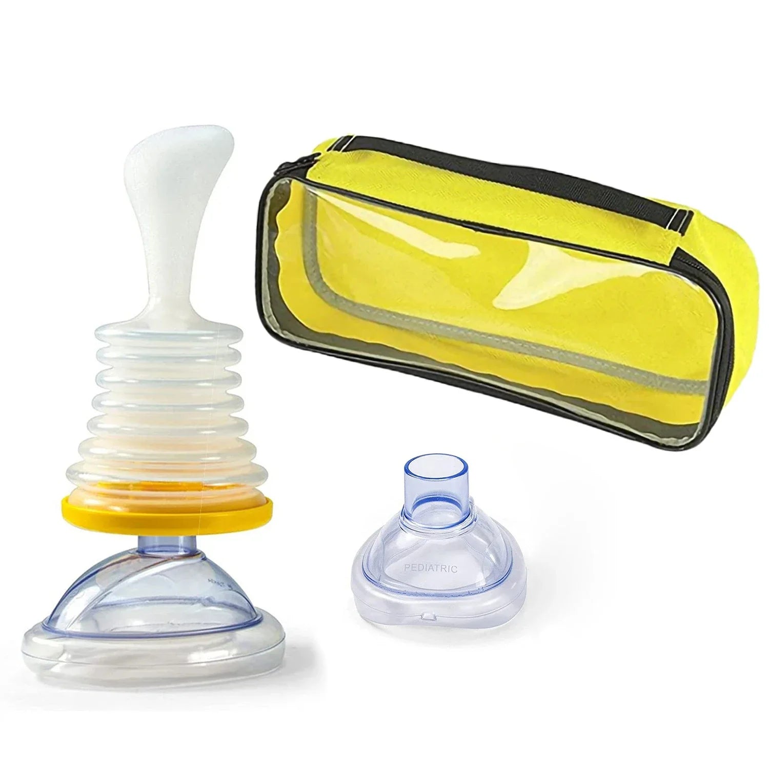 Anti-Erstickungsgerät Erste-Hilfe-Set – 2 Größen, für Erwachsene & Kinder, 3 Farben, mit/ohne Tasche
