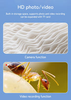 1000X Handmikroskop für Kinder, 2,0-Zoll-Bildschirm, wiederaufladbar, Mini-Taschen-Digitalmikroskope, tragbar, Edu-Geschenk, Kinder, Studenten