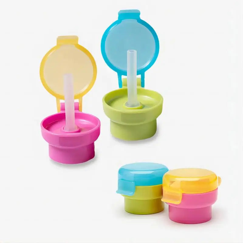 Kleinkind Kleinkind Trinkrohr Flasche Kappe Kinder Auslaufsichere Getränke Saft Soda Wasser Flasche Twist Stroh Abdeckung