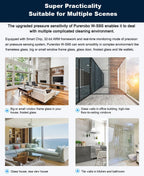 Fensterputzroboter Purerobo W-S9S mit APP Staubsauger