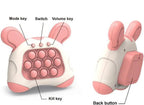 Pop-it Quick Push Game – Handheld mit Licht, 4 Modi, Silikon, CE, für Kinder & Erwachsene