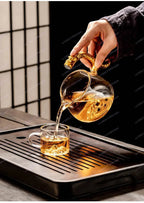 Neues automatisches Teeservice aus Glas, faule Teekanne für den Haushalt, Kung-Fu-Teetasse, Artefakt zum Aufbrühen von Bürotees