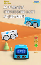 Smart RC Magic Mini Bus, Intelligente Fernbedienung, Geste Sensing Induktion, Folgen Cartoon, Auto Animation, Fahrzeug Spielzeug, Kinder Geschenk