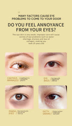 60/120 Stück Augenmaske Avocado Gold Befeuchten Straffung Verbessern Sie die Tränensäcke Augenklappen Anti-Falten-Augenklappen für Augenringe