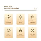 Humidificateur d'air créatif en forme de goutte d'eau avec lumière colorée et diffuseur d'huiles essentielles et d'arômes en forme de goutte d'eau. Humidificateur d'aromathérapie.