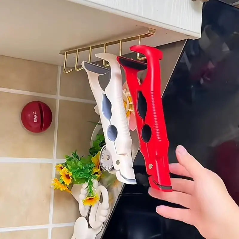 🍄 3-in-1-Schüsselclip gegen Verbrühungen, rutschfeste Küchentellerzange, hitzebeständiger Tablettheber für gedämpfte Schüssel