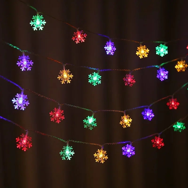 Weihnachtsdekoration Lichterkette 10LED bis 80LED für Garten Hochzeit Halloween Party Girlande Beleuchtungszubehör